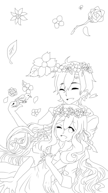 線画  セトマリ