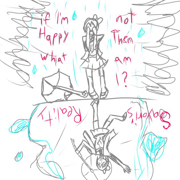 Unfinished concept sketch