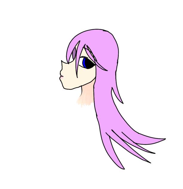 I was trying to draw the side of someone
