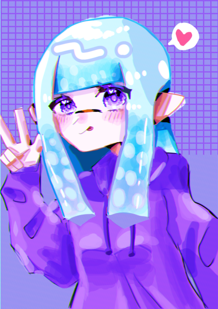 ひじきさんの代理イカちゃん