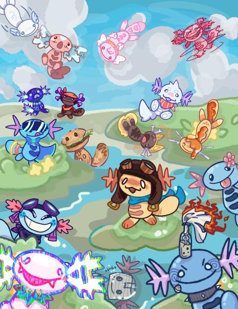 Wooper mass attack