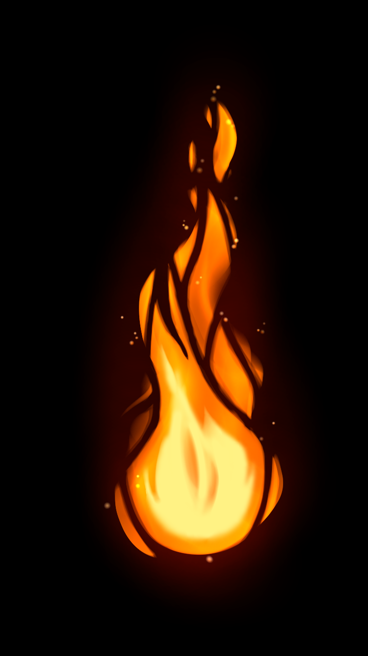 Flame ibisPaint