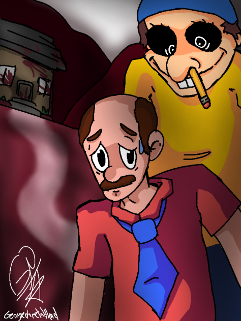 sml wiki marvin and jeffy drawing
