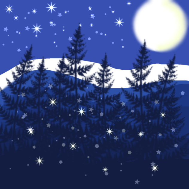 Night time - ibisPaint