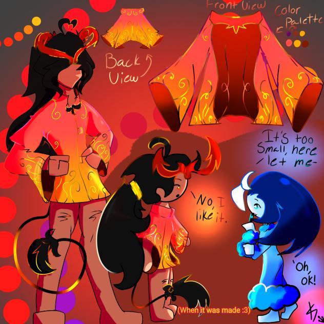 Burning Spice's Robe ❤️🧡💛