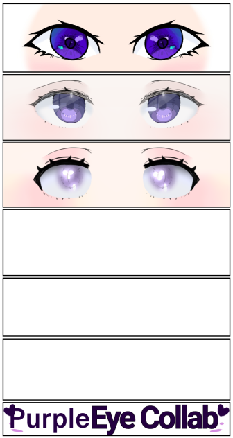 Purple eye collab