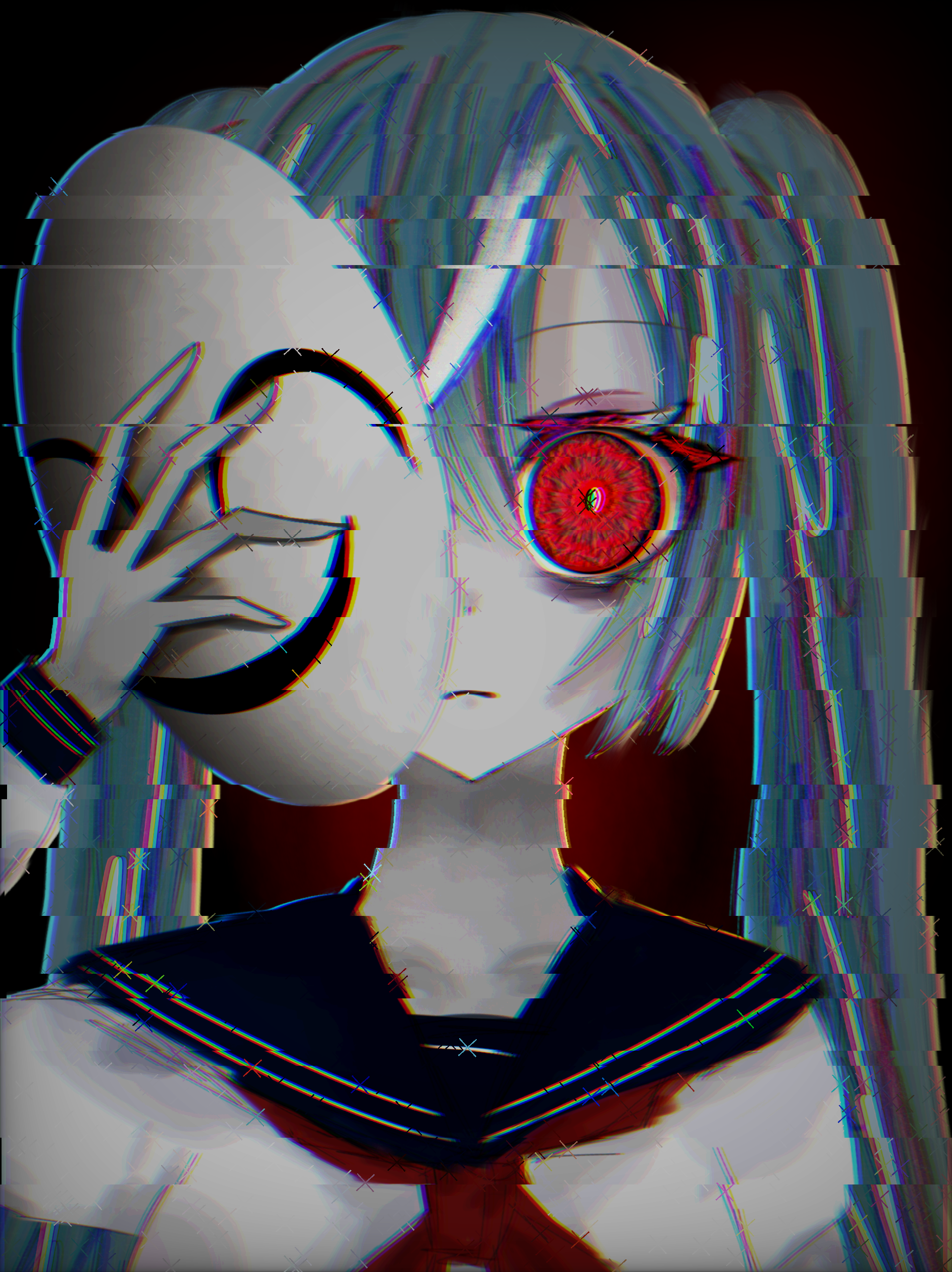 笑顔の仮面 - ibisPaint