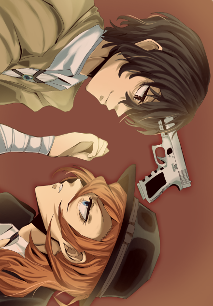 Chuuya and dazai 😋