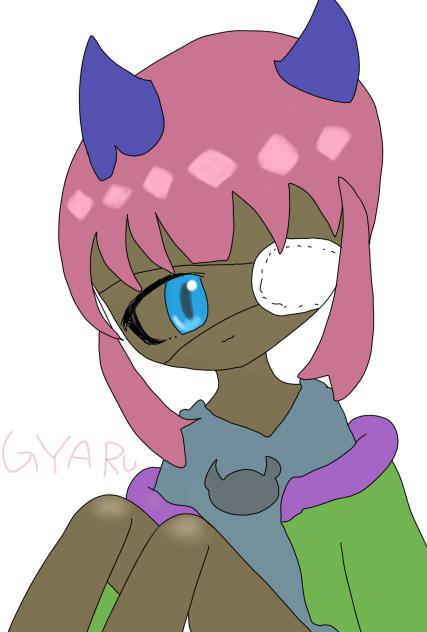 ノイズでお絵かきしたらギャルになった