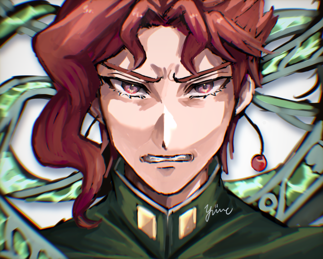 花京院典明　怒り