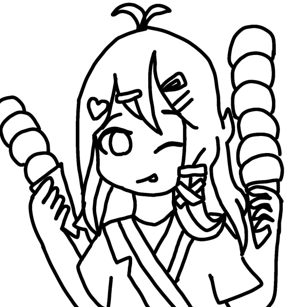 yummy!(line art)