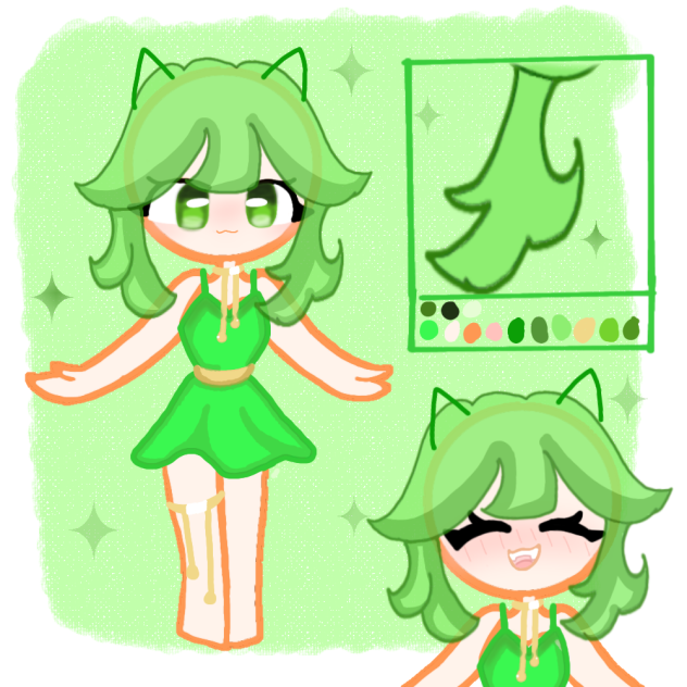 cactus character sheet 💚
