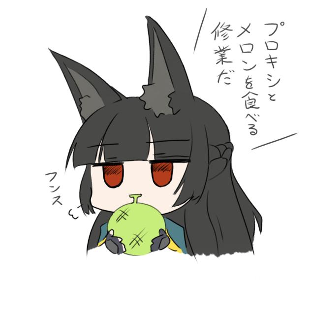 プロキシとメロンを食べる修行だ