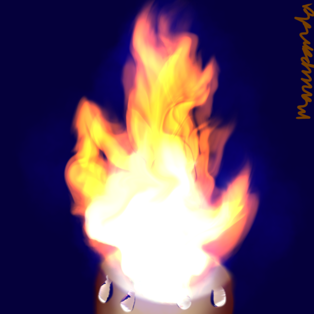 炎その2 ibisPaint