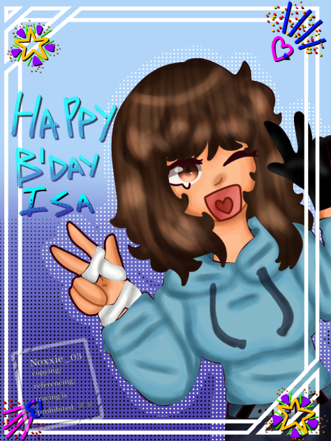 Isa's Bday contest entry •v• - ibisPaint