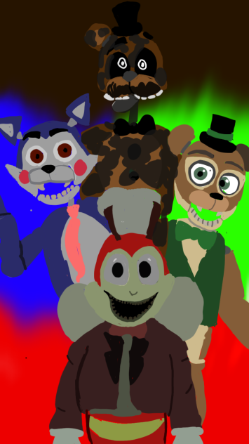fan fnaf charcters
