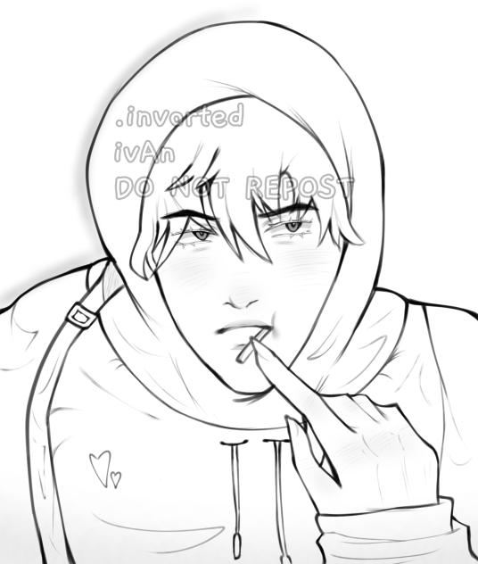 My Oc Cut His Hair ~