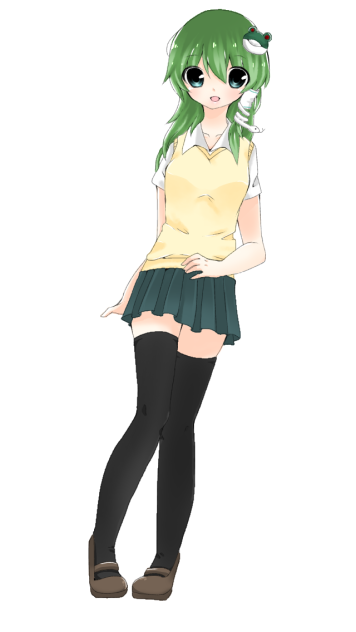 女子高生早苗さん