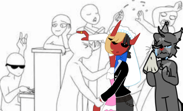Disaster Wedding collab - ibisPaint