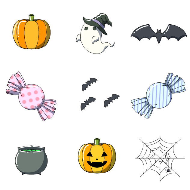 ハロウィンステッカー