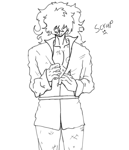 old unfinished spinner MHA cringe art