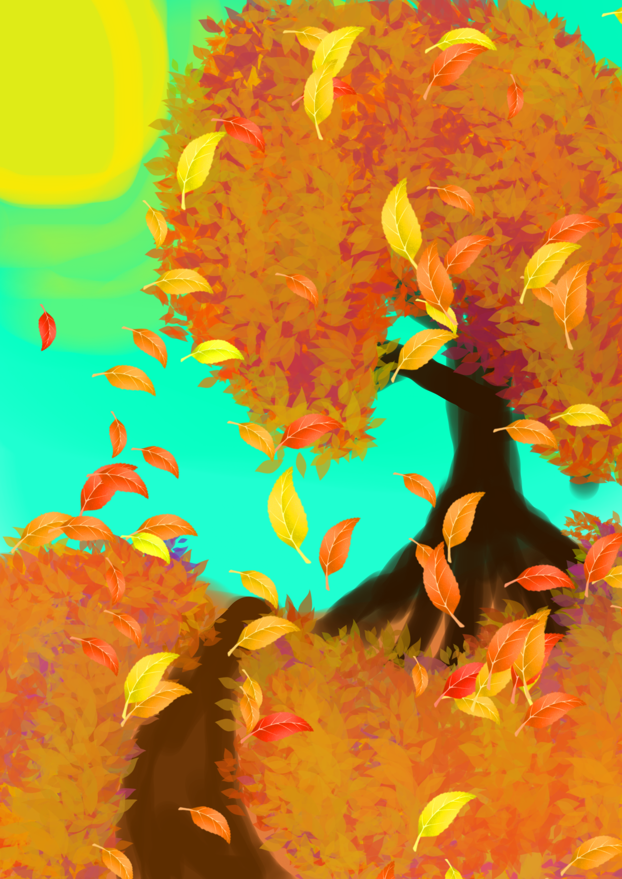Fall - ibisPaint
