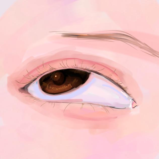 I tried realism!♡