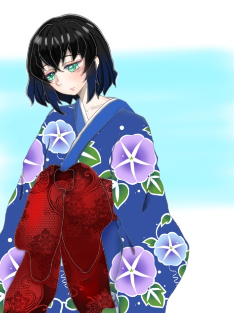 鬼滅の刃　嘴平伊之助　Wチャンス　ポスター　猪子　遊郭編 嘴平伊之助(遊郭編) - ibisPaint