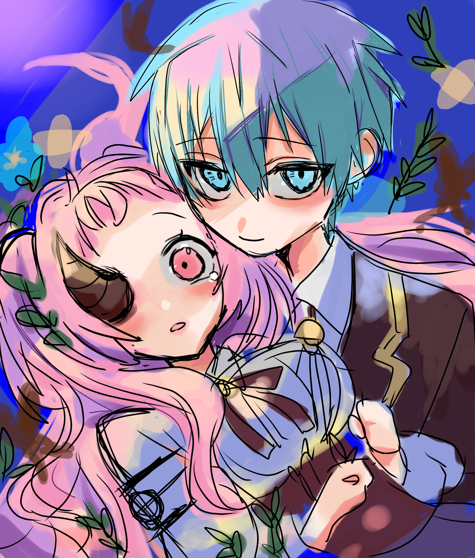 【絵】コミックアート鉛筆画『無題』 無題32 - ibisPaint