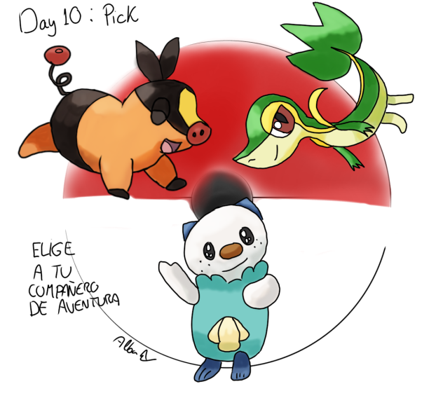 Inktober Day 10- Pick