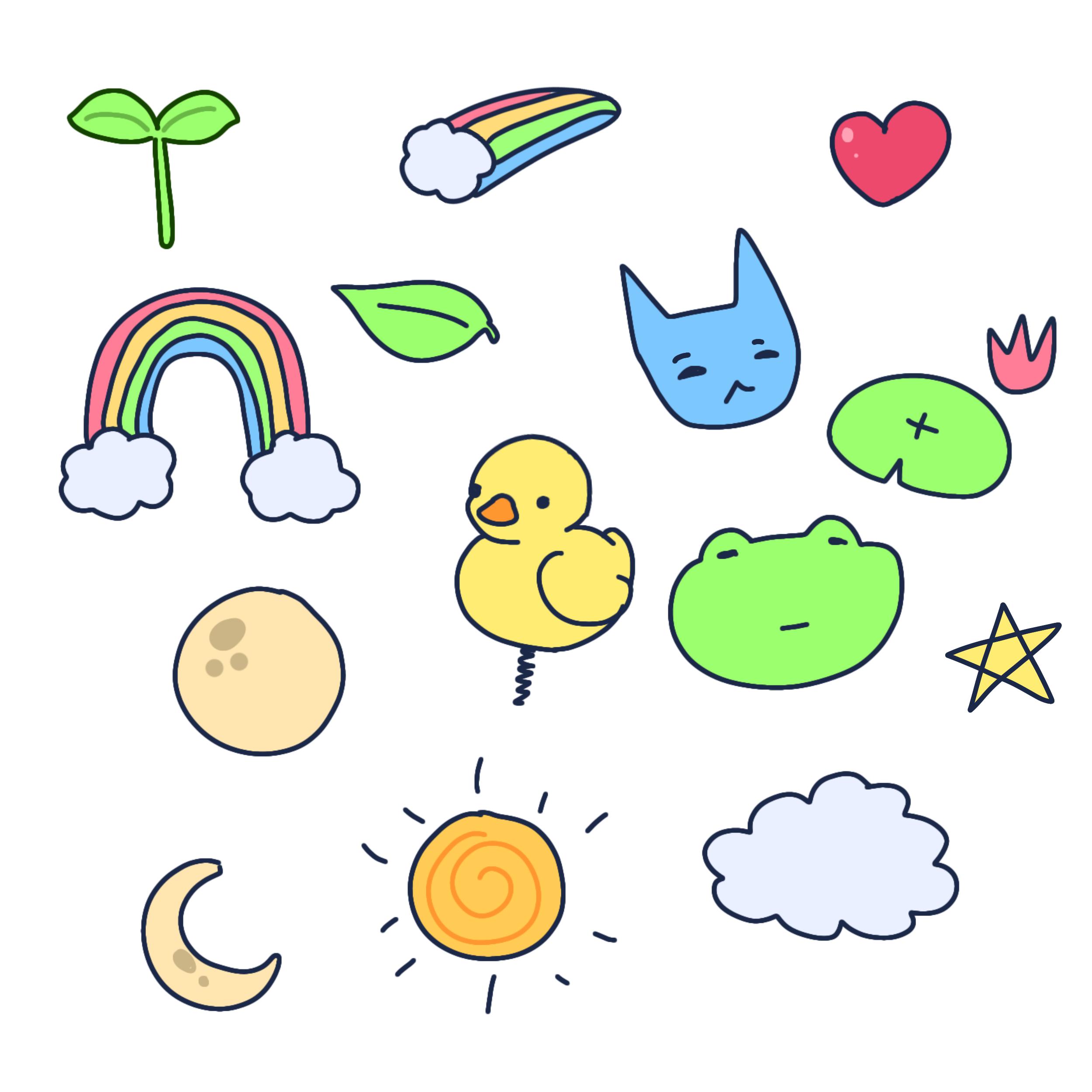 cute doodles - ibisPaint