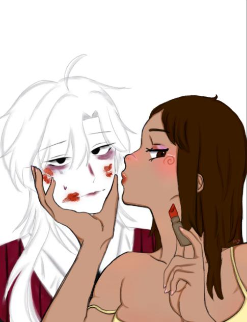 Camie kisses (Art Collab)