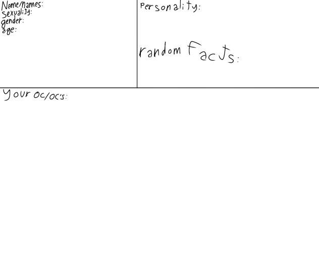 random comic sheet