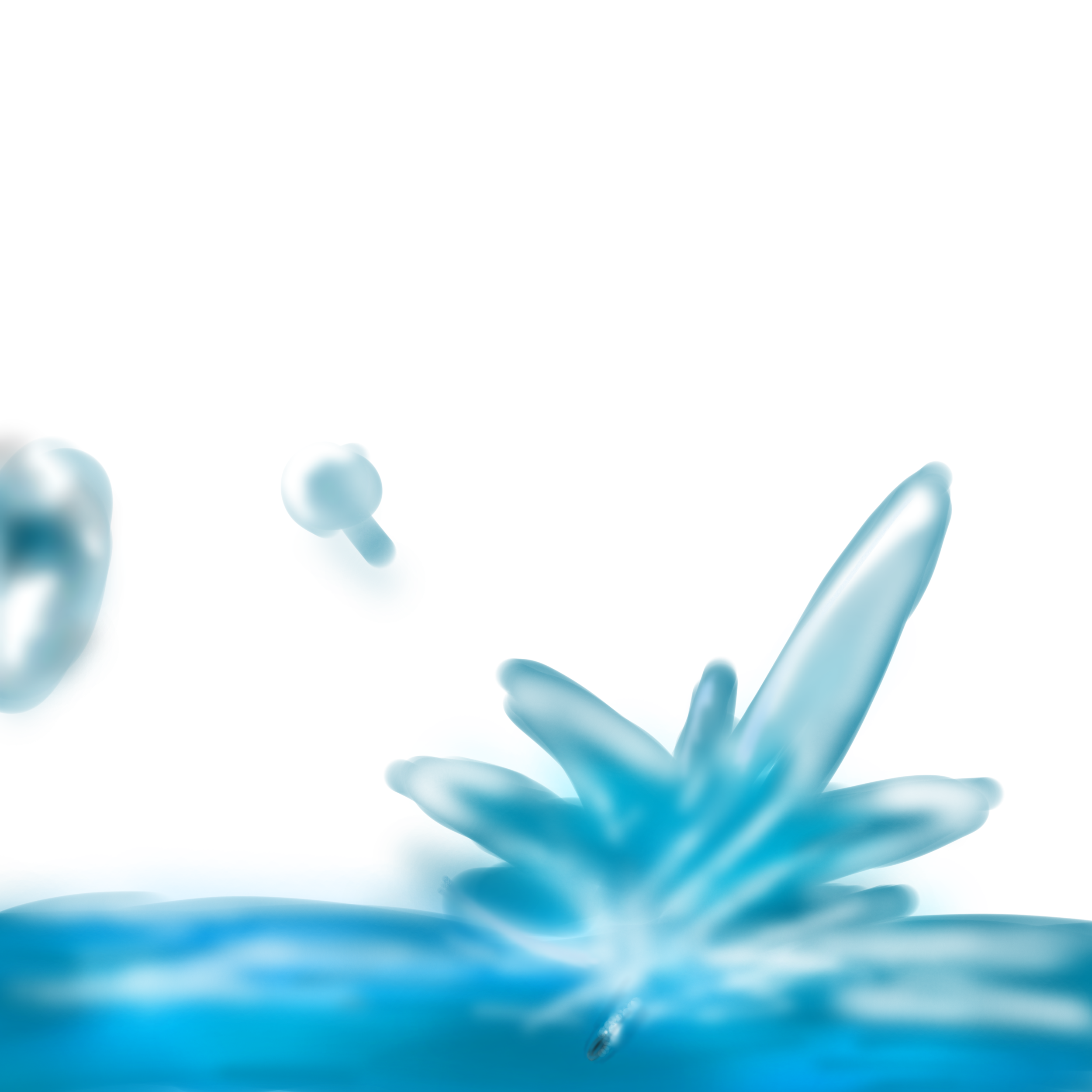 splash with a ring - ibisPaint