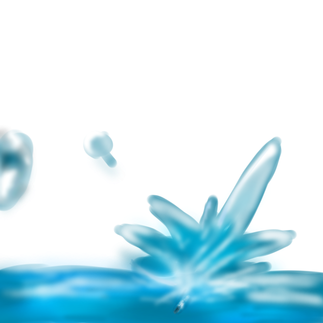 splash with a ring - ibisPaint