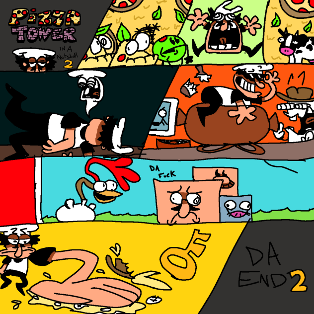 pizza Tower in a nutshell floor 2