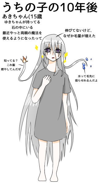 うちの子の10年後(あきちゃん15