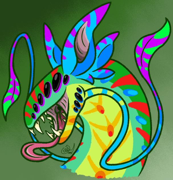Alien dragon