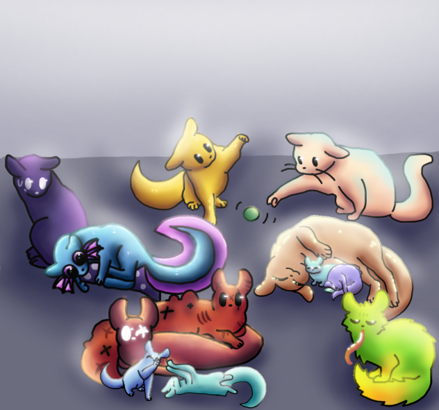 all of the slugcats!