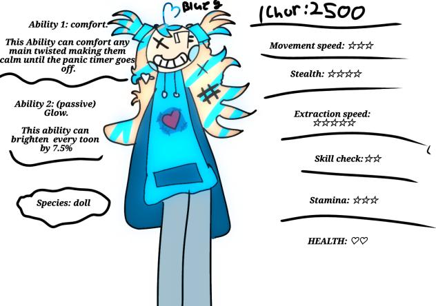 My oc, Bluey