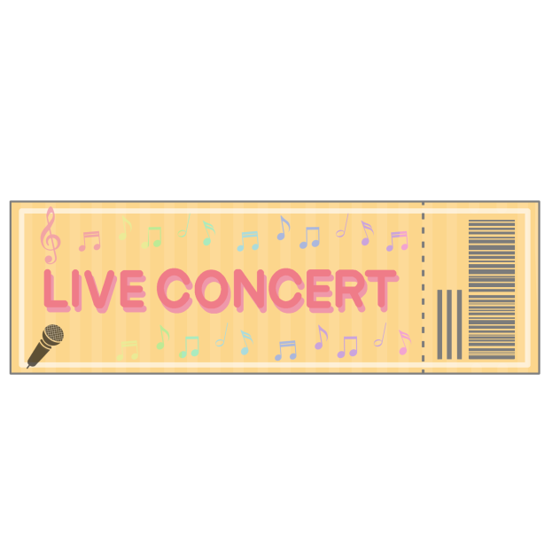 ライブチケット