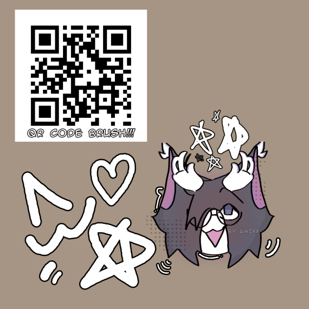 QR code brush!!!