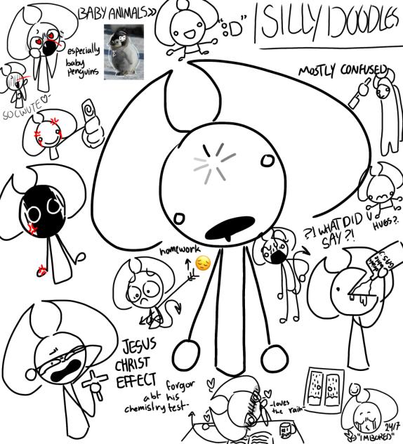 Silly lil quick doodles and facts❕✨