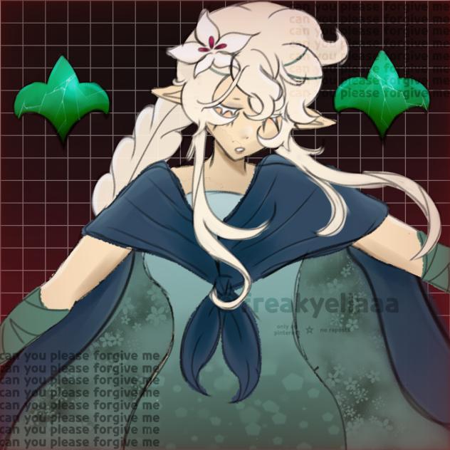white lily fanart!