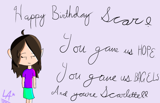 Happy Birthday Scar!!!