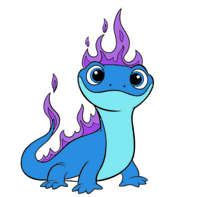 Lagartija de Frozen 2
