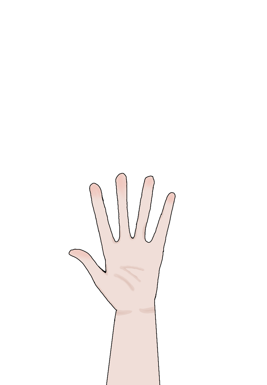 Little hand drawing to practice - ibisPaint