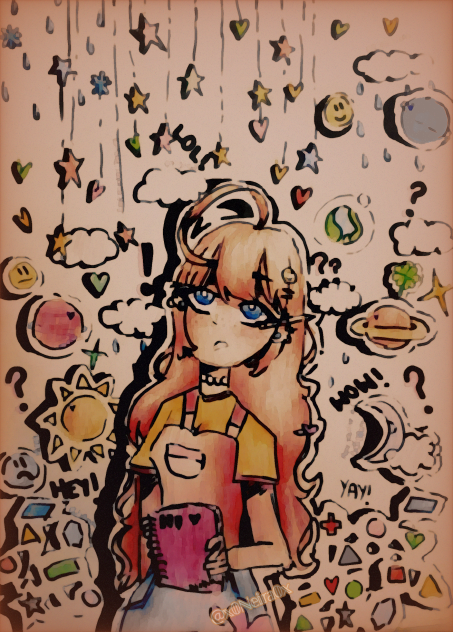 I drew this irl - ibisPaint