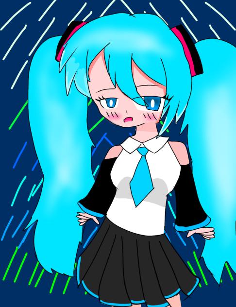 Miku塗った