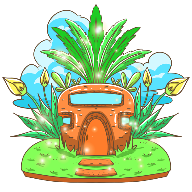 Fairytale carrot house